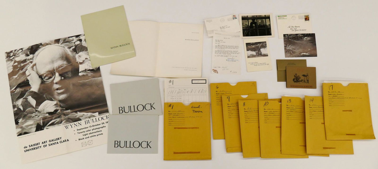 Group Wynn Bullock Exhibition Materials and Prints (1 of 5)