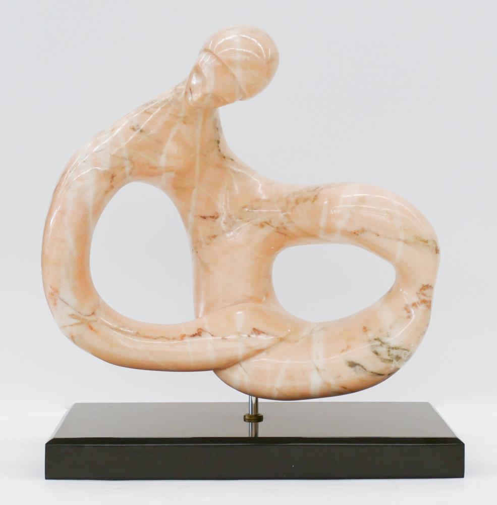 Anthony Quinn ''Meditation'' 1985 Marble Sculpture (1 of 2)
