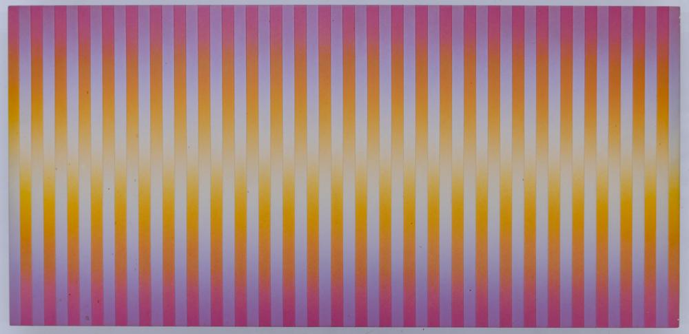 Francis Celentano ''Delta'' 1971 Acrylic (1 of 2)