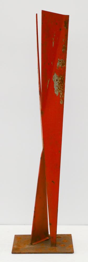 Charles Smith ''Tower'' Steel Sculpture (1 of 2)