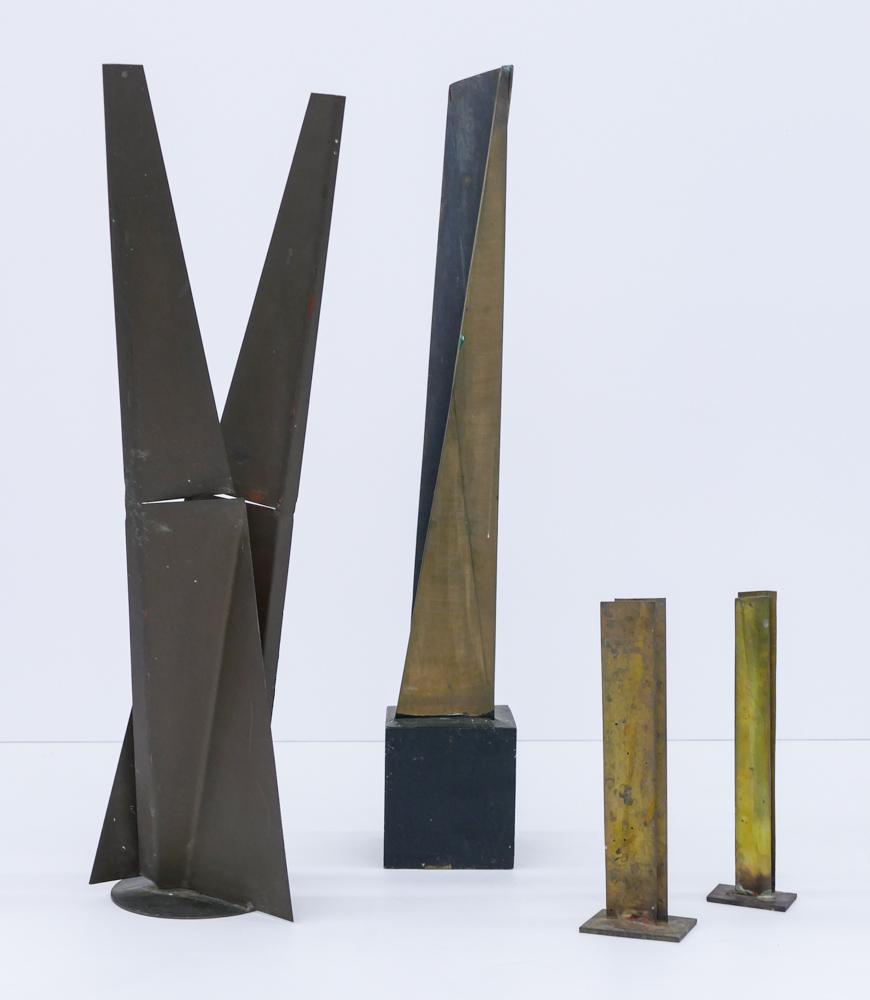 4pc Charles Smith ''Tower Maquettes'' Steel (1 of 2)