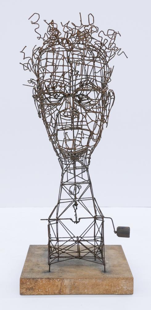 Joe Police ''Talking Man'' Kinetic Sculpture (1 of 2)