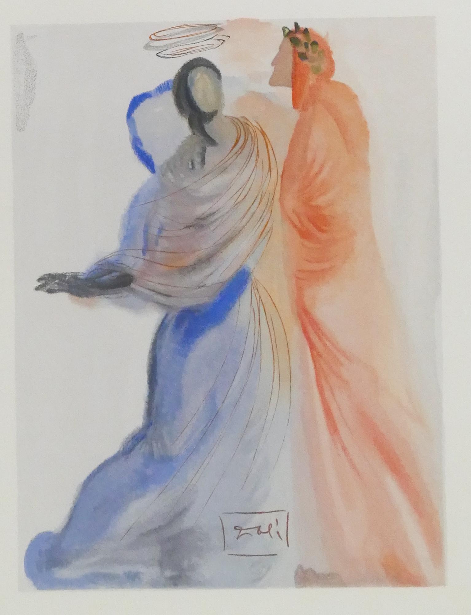 Salvador Dali Divine Comedy 'Canto 18' Woodcut (1 of 3)