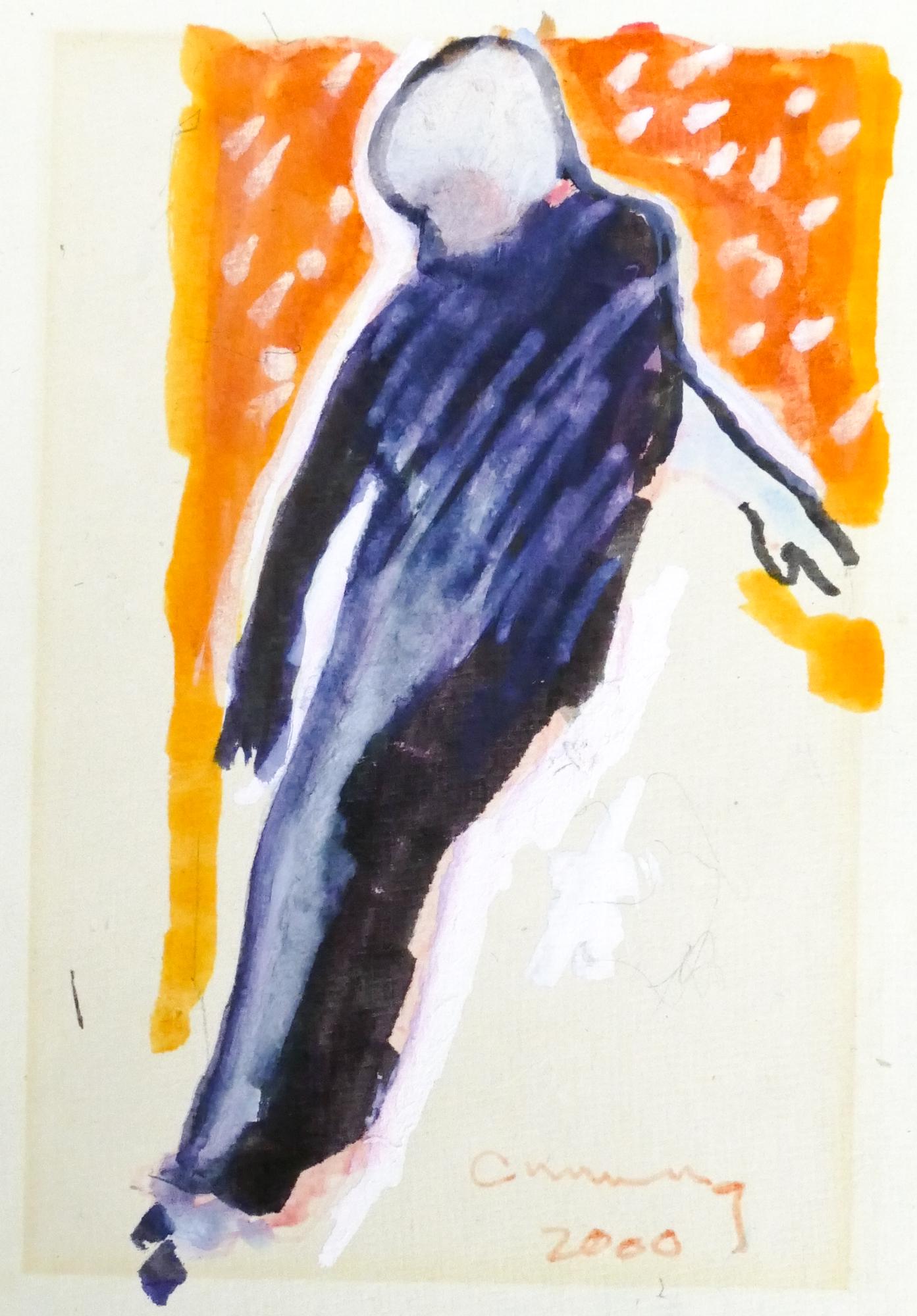 William Cumming 'Ice Skater' Tempera , 2000 (1 of 4)