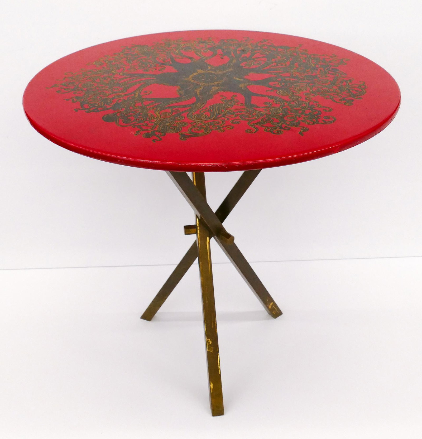 Piero Fornasetti for Bucciarelli Milano Side Table (1 of 7)
