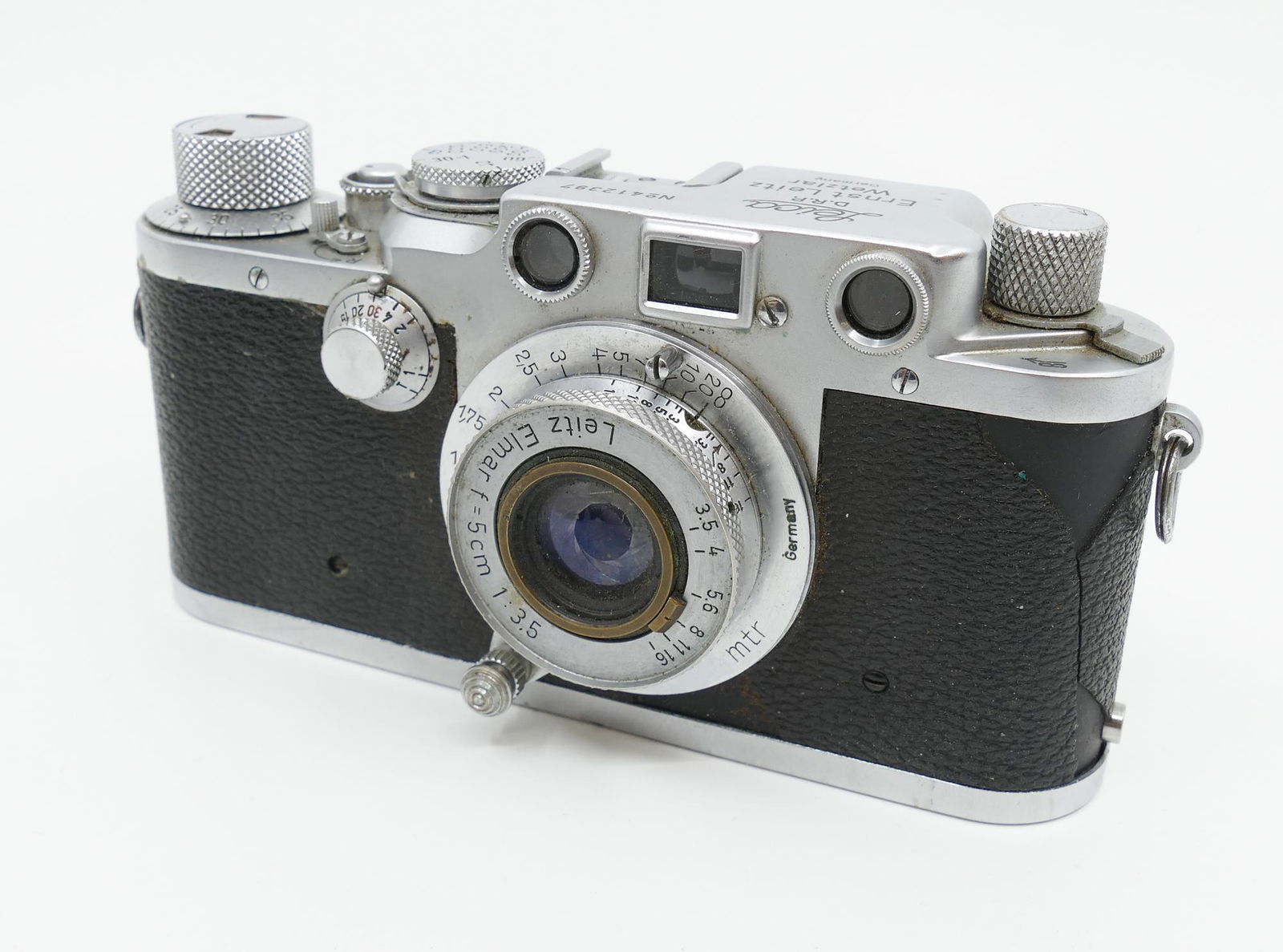 Leitz Leica IIIc 35mm Rangefinder Camera (1 of 8)