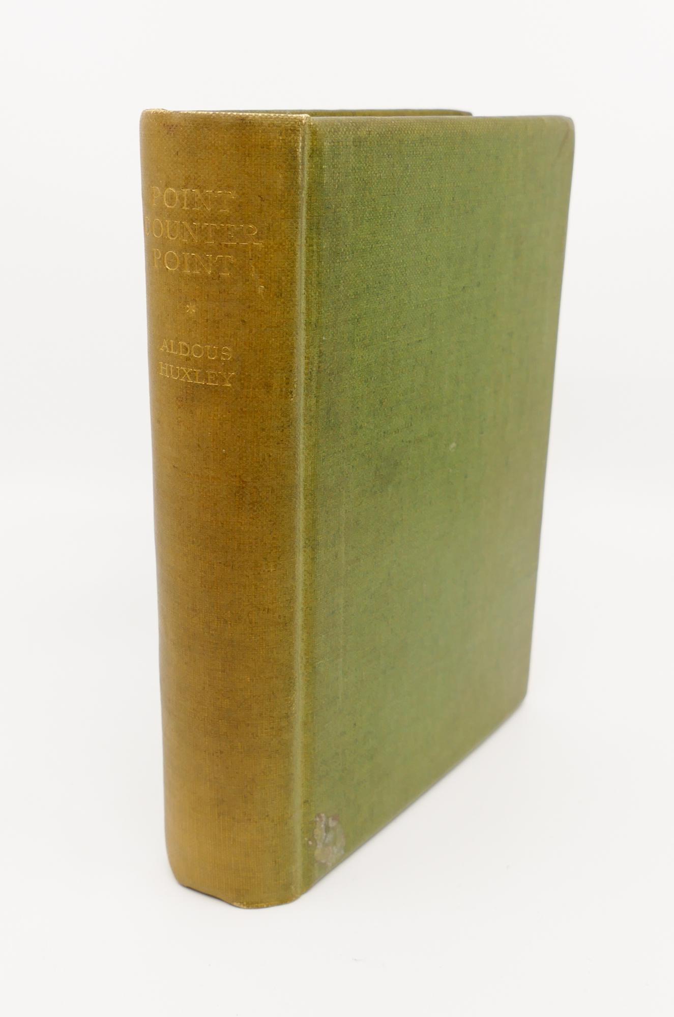 Aldous Huxley Signed 'Point Counter Point' Book, 1928 (1 of 4)