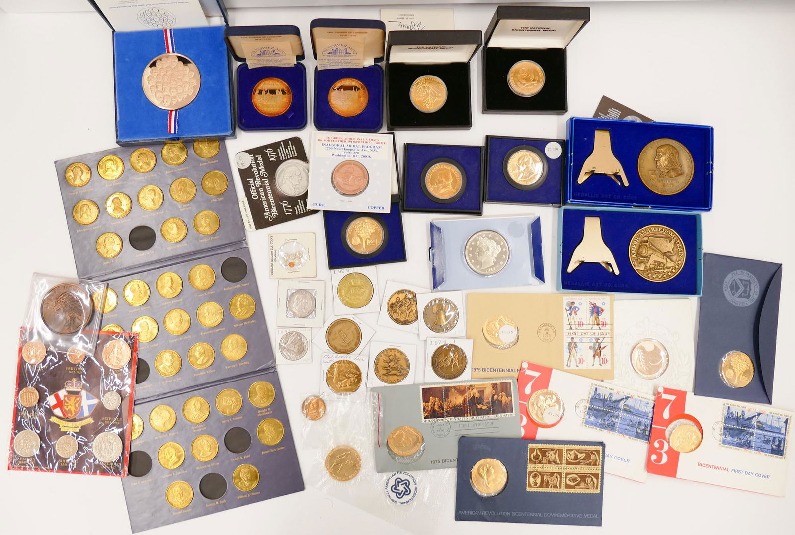 Large Group Bronze Medals Etc (1 of 6)