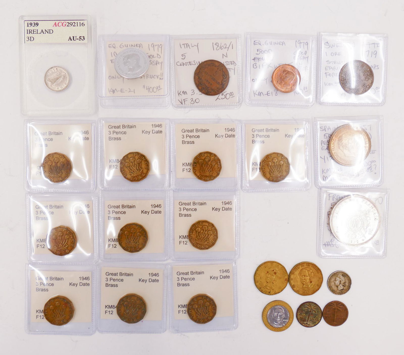 23pc World Coins (1 of 7)