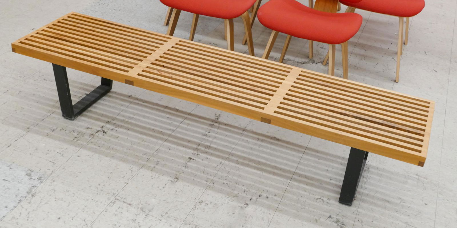 George Nelson Herman Miller Platform Slat Bench (1 of 3)