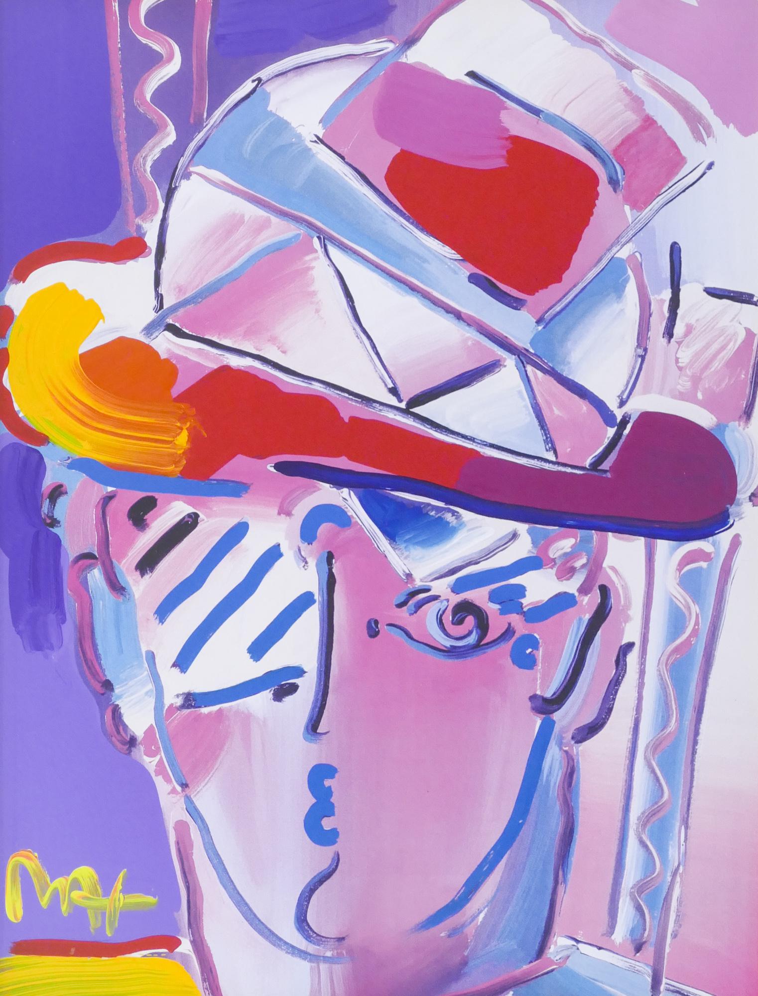 Peter Max ''Zero Prism'' 2001 Acrylic (1 of 2)