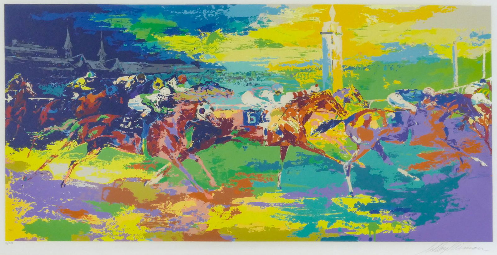 LeRoy Neiman ''Kentucky Derby'' (Horse Racing) 1979 (1 of 2)