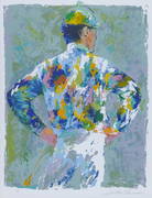 LeRoy Neiman ''Jockey'' (Horse Racing) 1972 Serigraph (1 of 2)