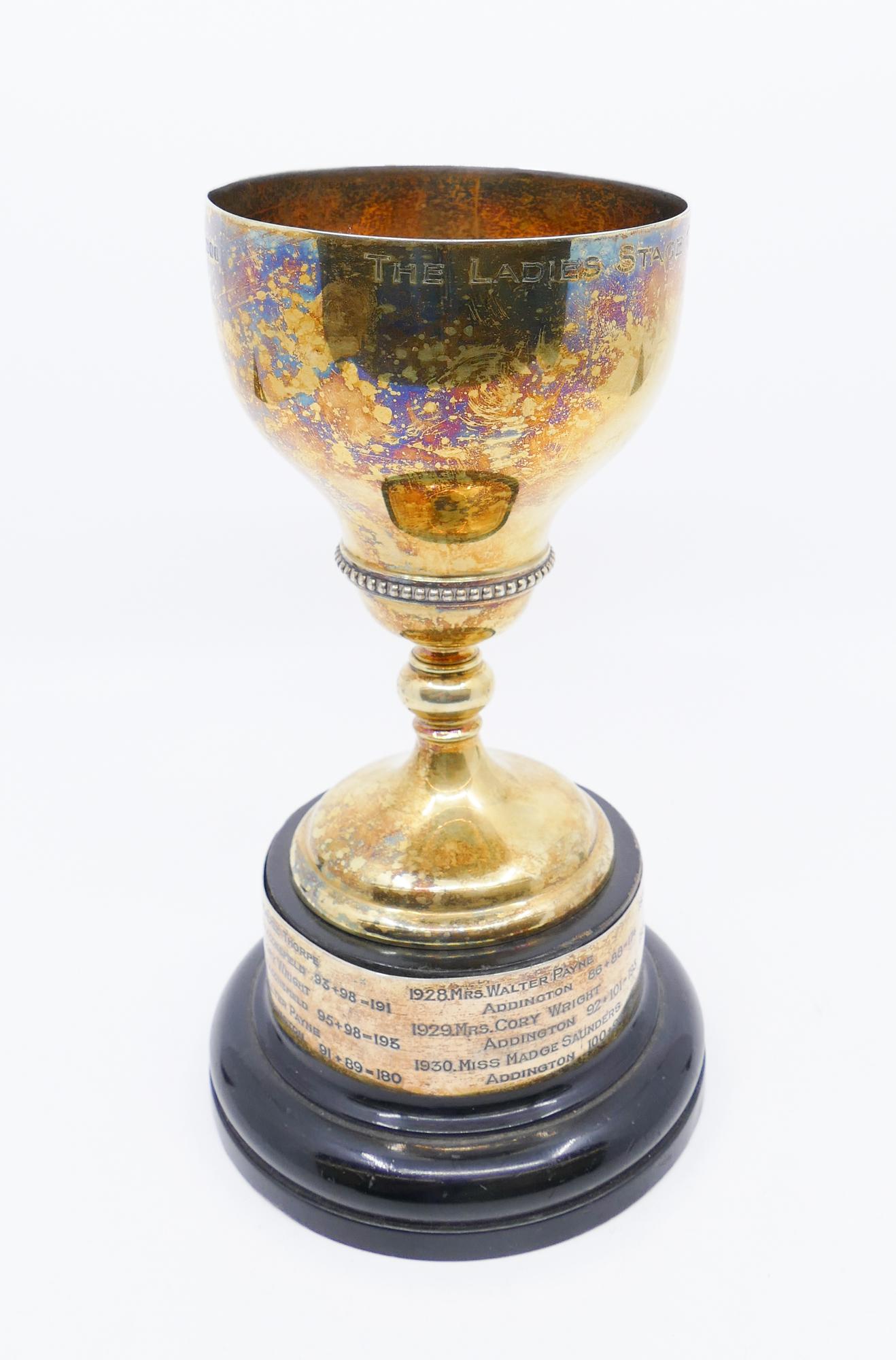 English Sterling Women's Golfing Society Trophy, 1924 (1 of 9)