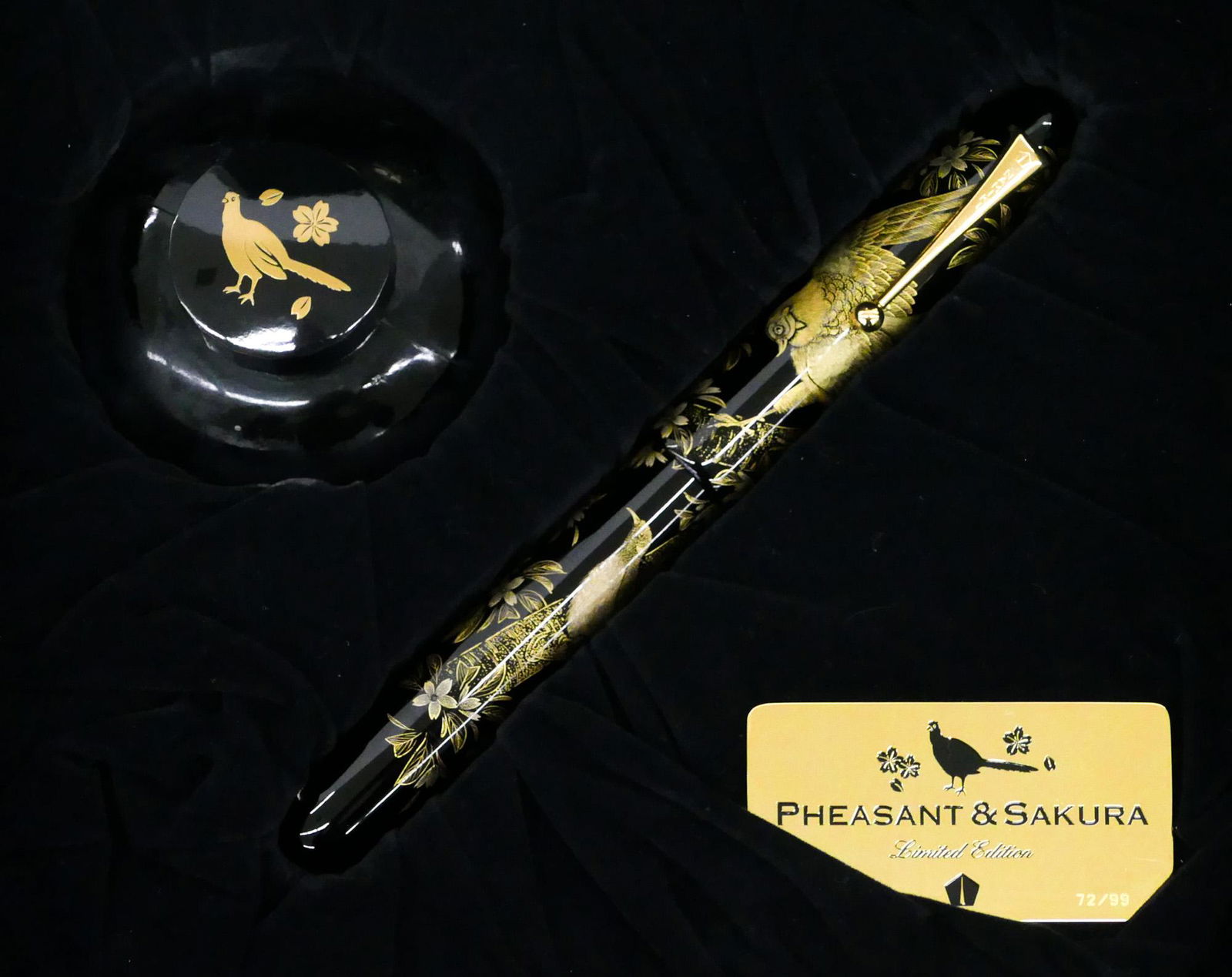 Namiki ''Pheasant & Sakura'' Limited Edition Fountain Pen (1 of 7)