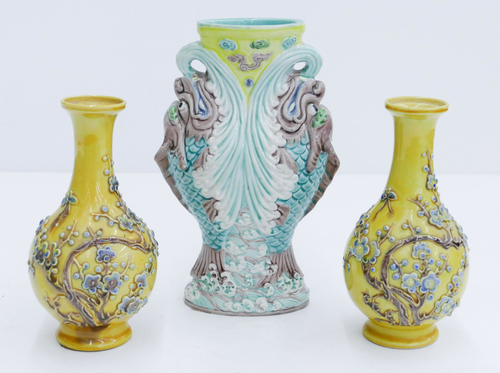 3pc Chinese Republic Small Porcelain Vases (1 of 2)
