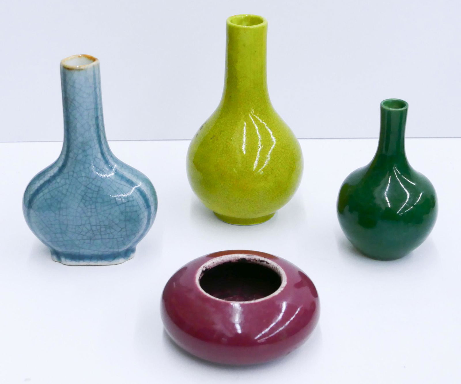 4pc Chinese Qing/Republic Monochrome Miniatures (1 of 3)