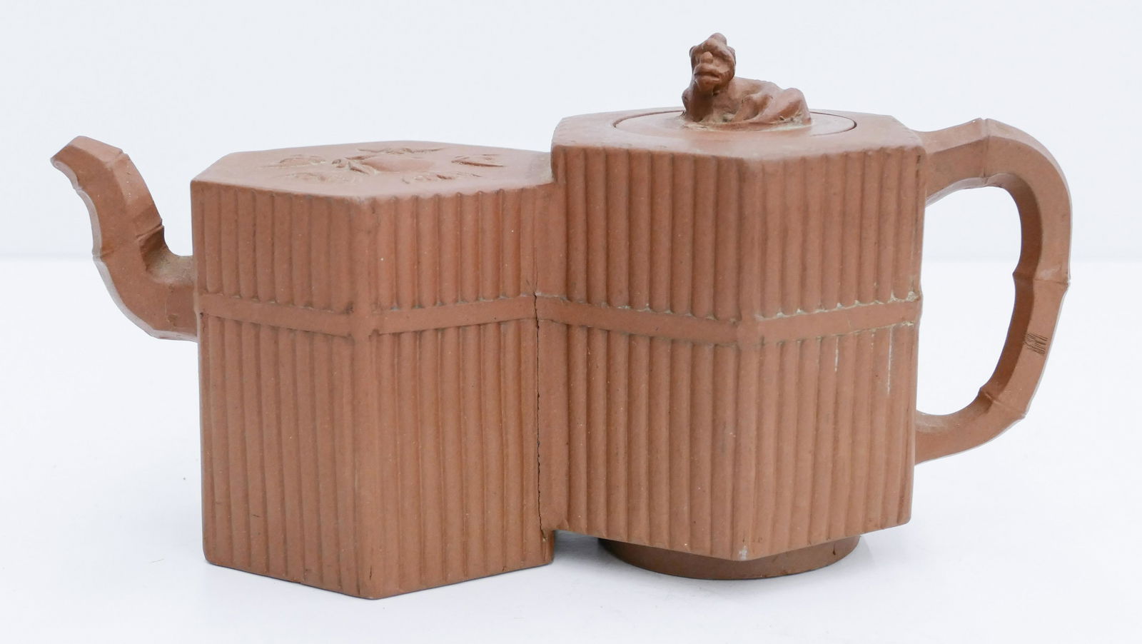 Chinese Republic Double Yixing Teapot (1 of 3)