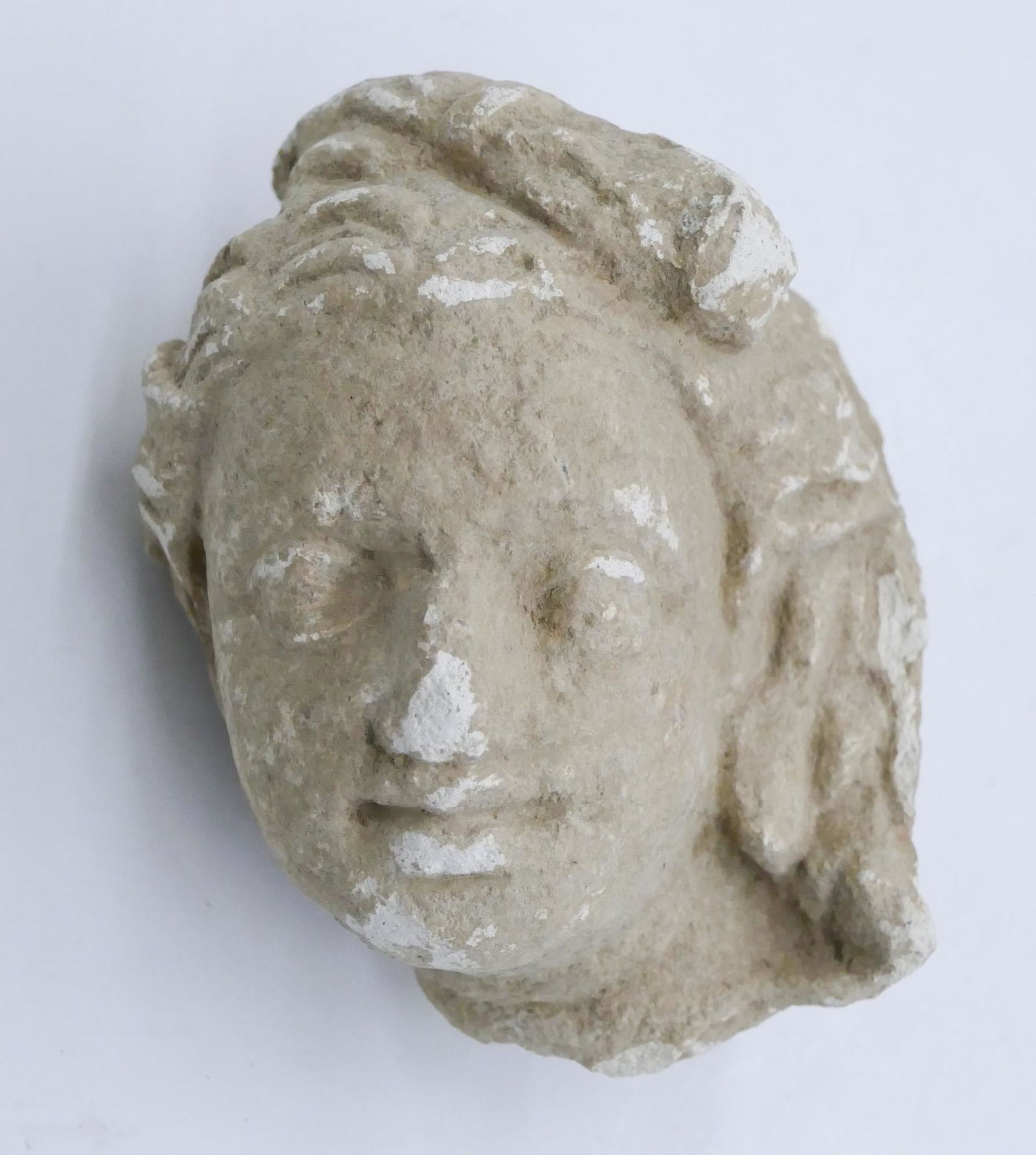 Ancient Gandharan Stucco Head Fragment (1 of 3)