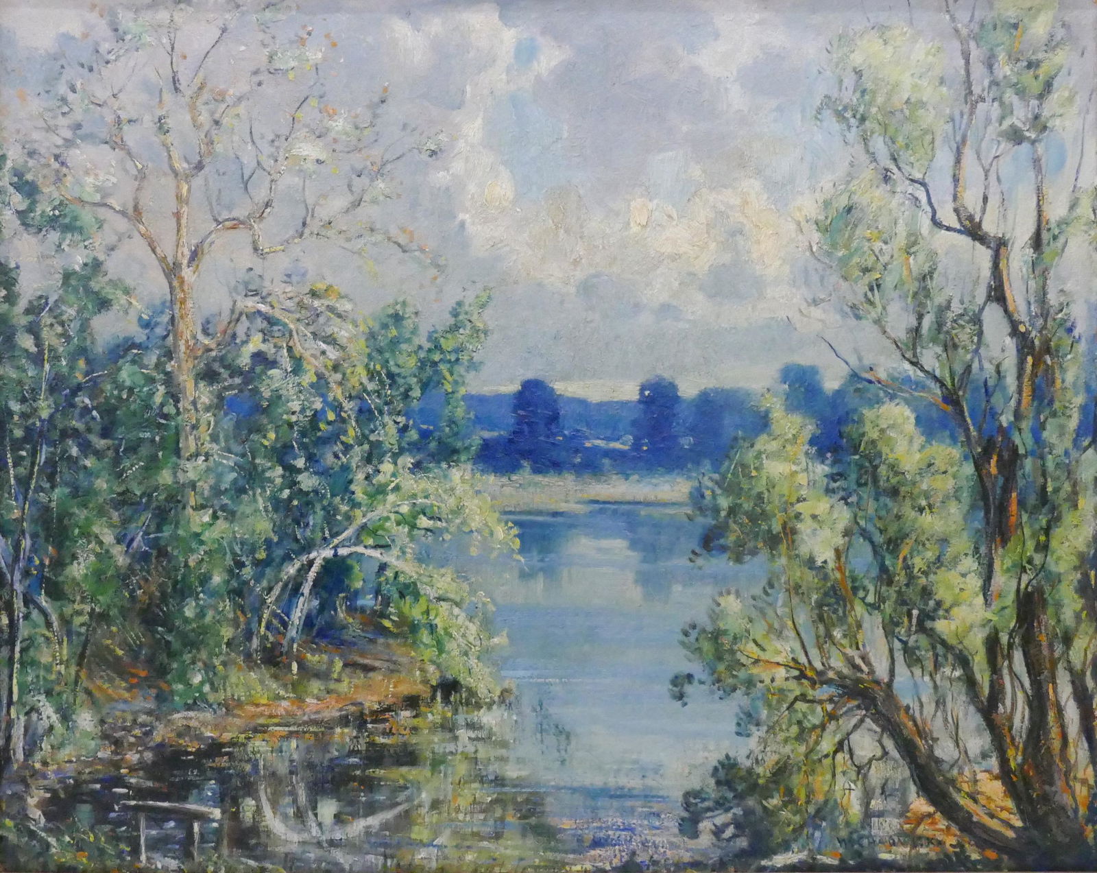 William Chadwick ''Mid Summer Stream'' Oil (1 of 3)