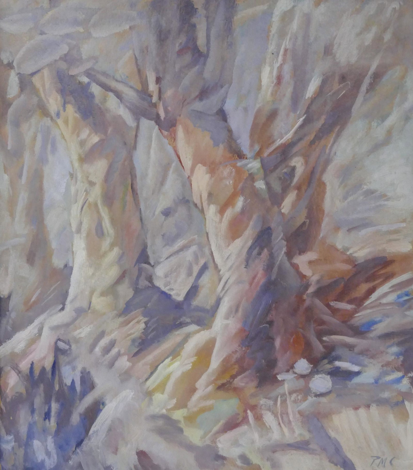 Peter Camfferman ''Tree Song'' (Double Sided) 1930's Oil (1 of 3)