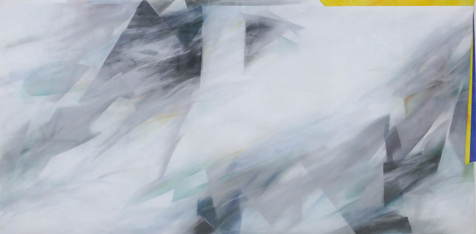 Norrie Sato ''Untitled'' (Large Abstract) Mixed Media (1 of 2)