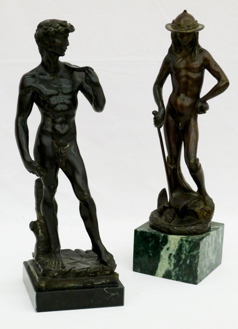 57 Michelangelo's ''David'' and Donatello's ''David''