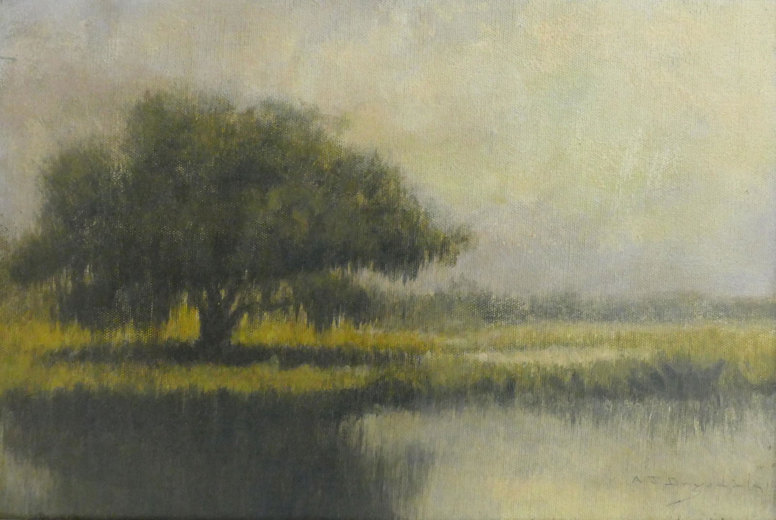 Alexander John Drysdale ''Louisiana Bayou'' Oil (1 of 2)