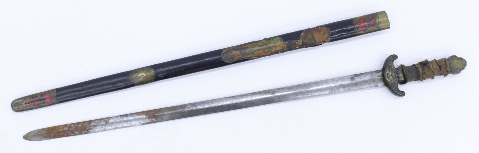 Chinese Qing Jian Sword 19th Century (1 of 4)