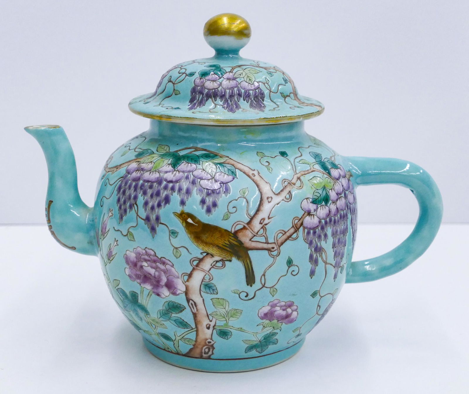Chinese Guangxu Dayazhai Porcelain Teapot (1 of 4)