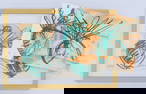 2pc Dale Chihuly ''Ikebana Sketch #4 and #7'' 2002 Lithograph