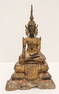 Thai Gilt Lacquered Bronze Seated Buddha