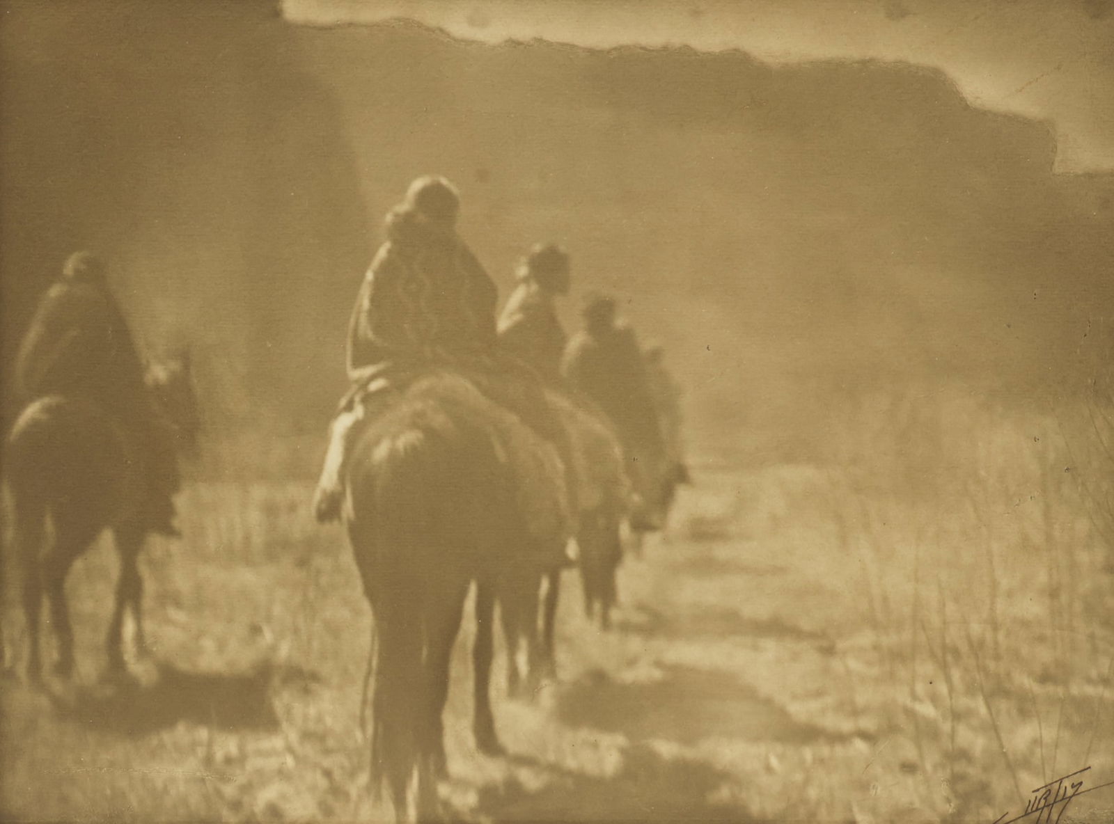 Edward Curtis ''The Vanishing Race'' 1904 Platinum (1 of 3)