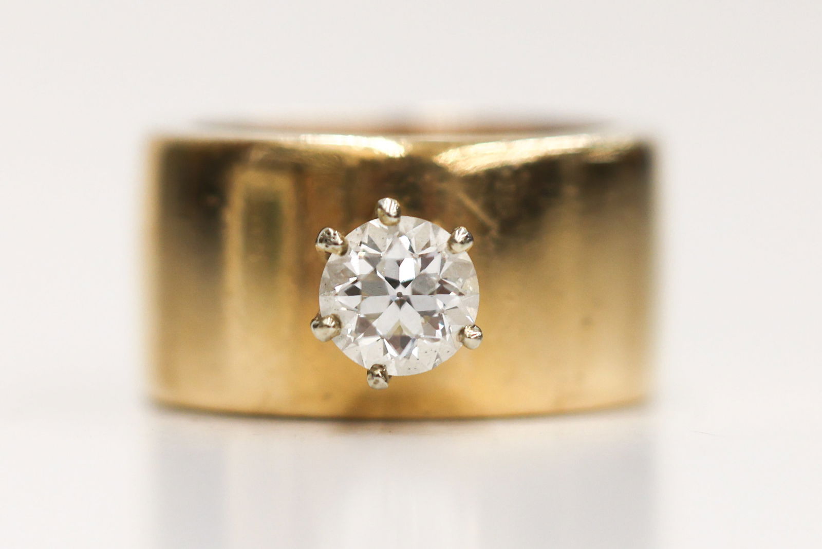 1.02ct Diamond Solitaire 14k Ring (1 of 4)