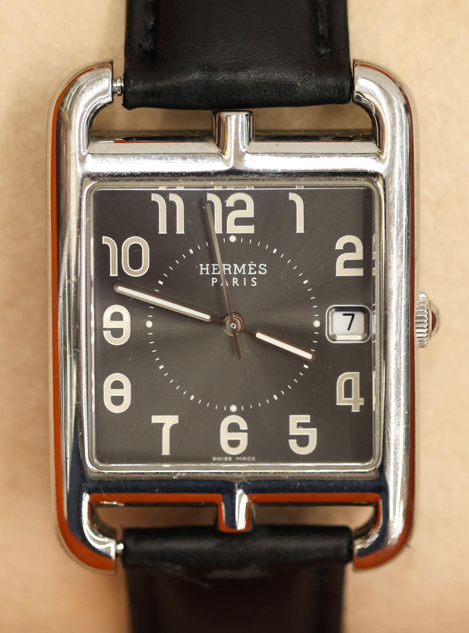 Hermes Men's Cape Cod Stainless Wristwatch (1 of 4)