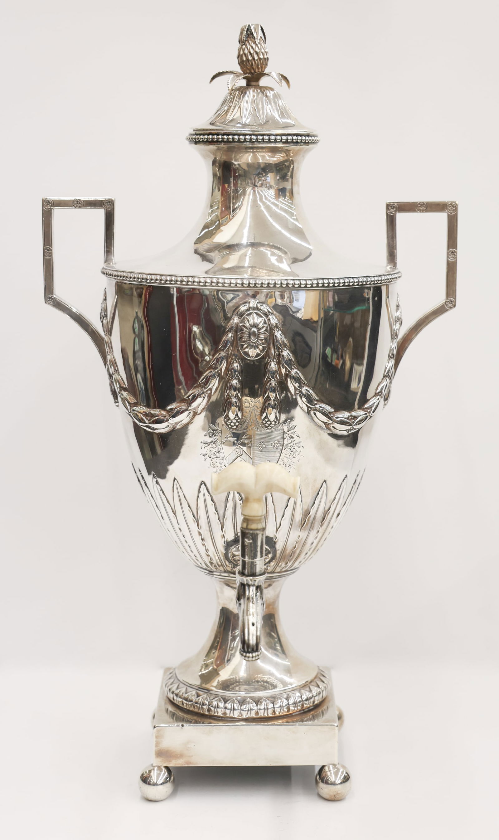 Georgian Sheffield Plated Tea or Coffee Urn (1 of 4)