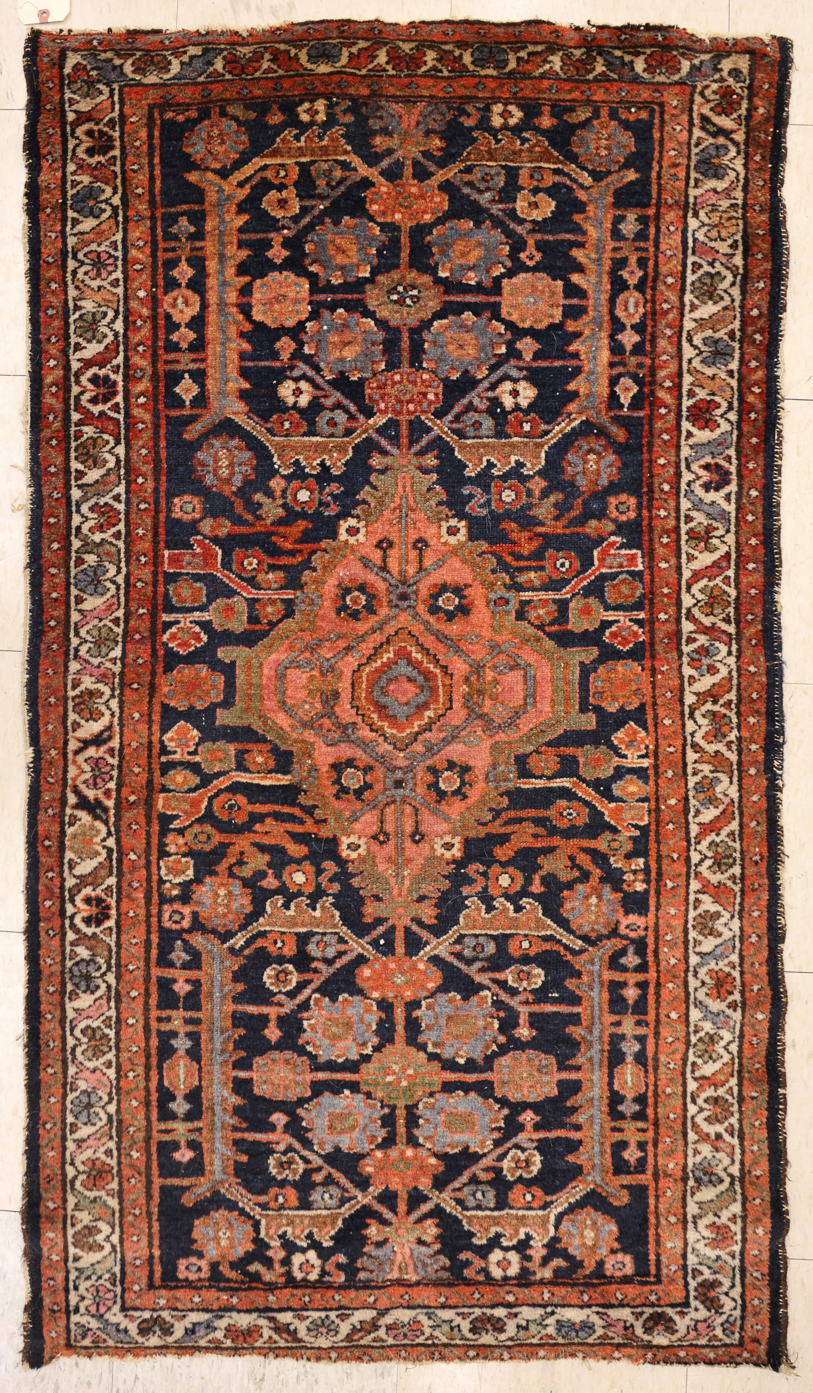 Antique Hamadan or Mosul Oriental Rug (1 of 2)