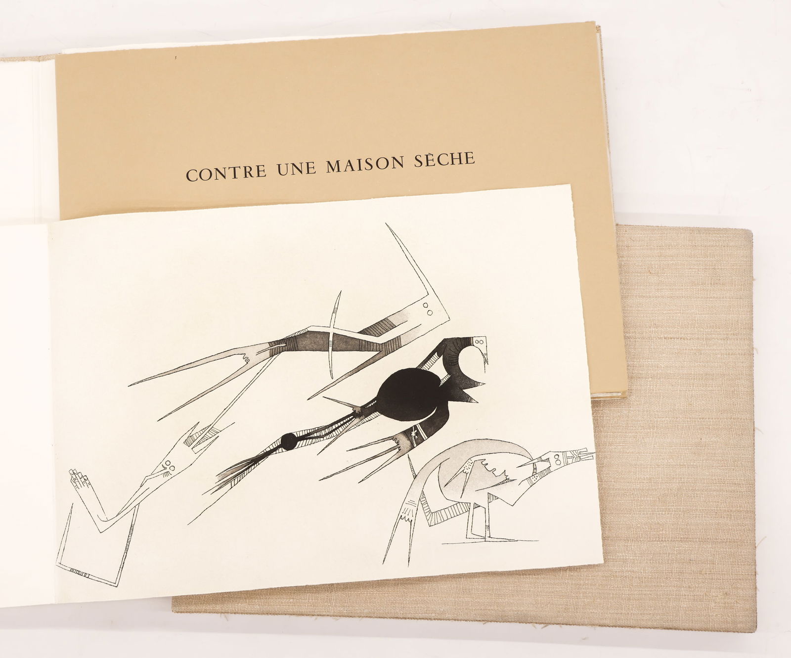 Wifredo Lam ''Contre Une Maison Seche'' 1969-70 Suite (1 of 6)