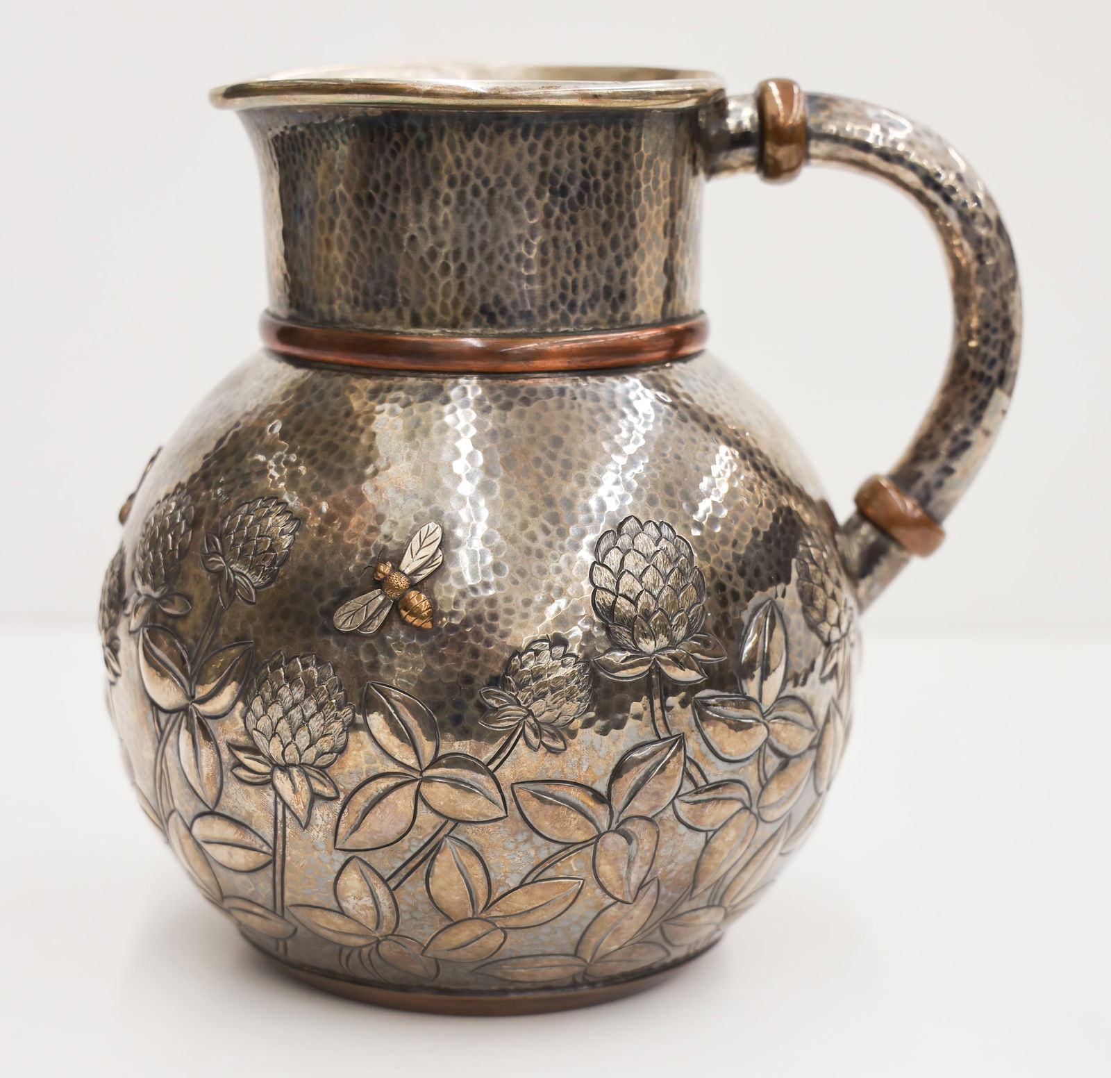 Tiffany & Co. Aesthetic Sterling Mixed Metals Pitcher (1 of 5)
