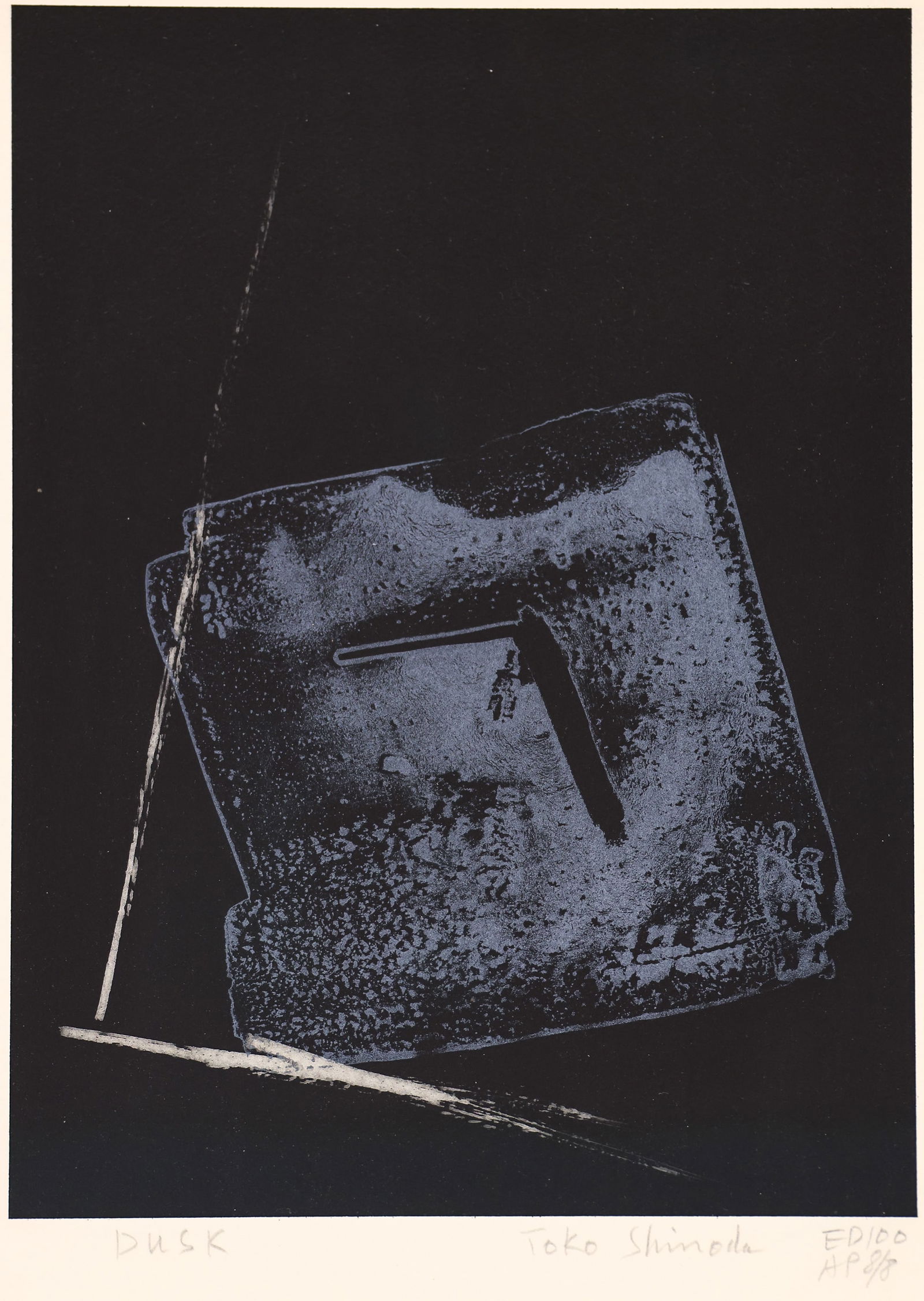 Toko Shinoda ''Dusk'' Color Lithograph (1 of 2)