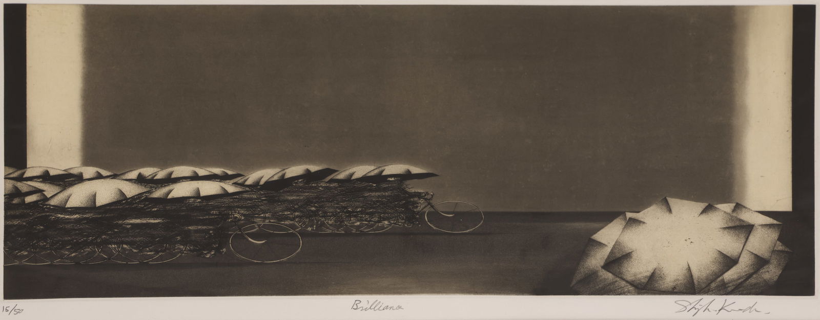 Shigeki Kuroda ''Brilliance'' Intaglio Etching (1 of 2)