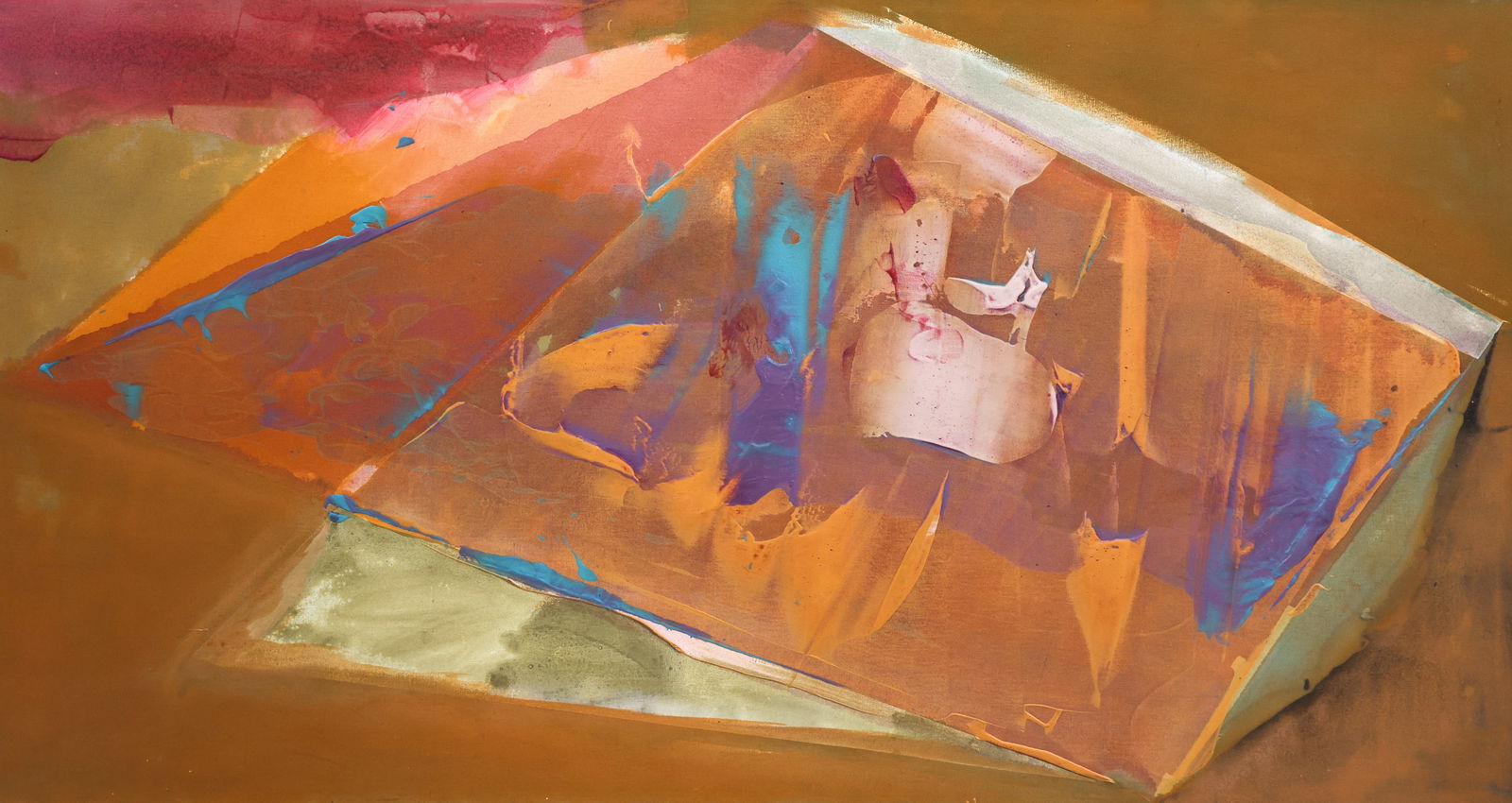 Daryl Hughto ''Boston Blackie'' 1979 Large Acrylic (1 of 4)