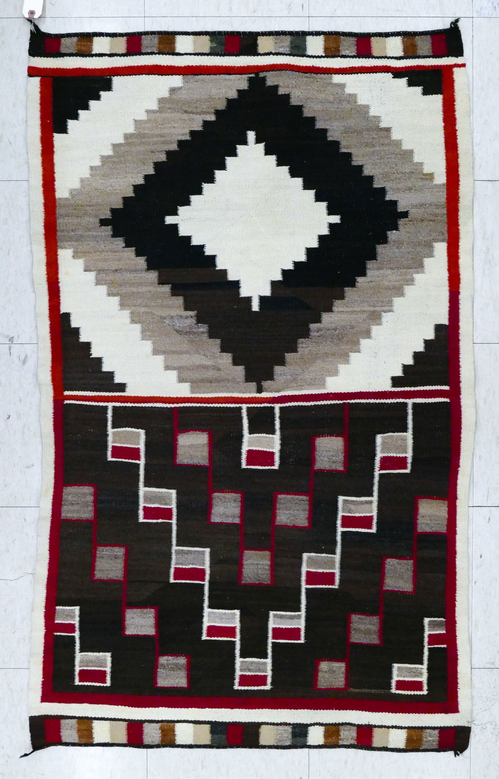 Old Navajo Saddle Blanket (1 of 3)