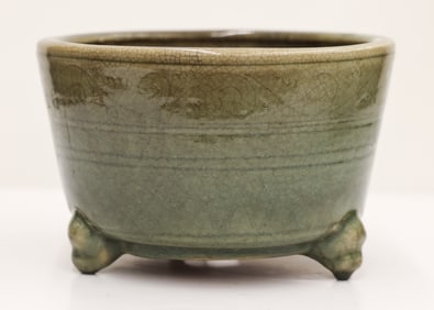 Chinese Ming Longquan Tripod Censer