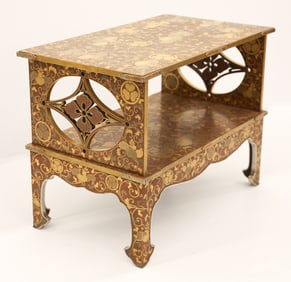 Fine Japanese Maki-e Lacquered Music Stand