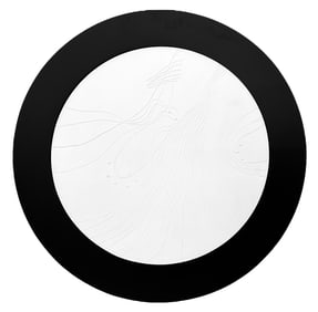 Henry Moore ''Relief Plaque'' 1977 Porcelain