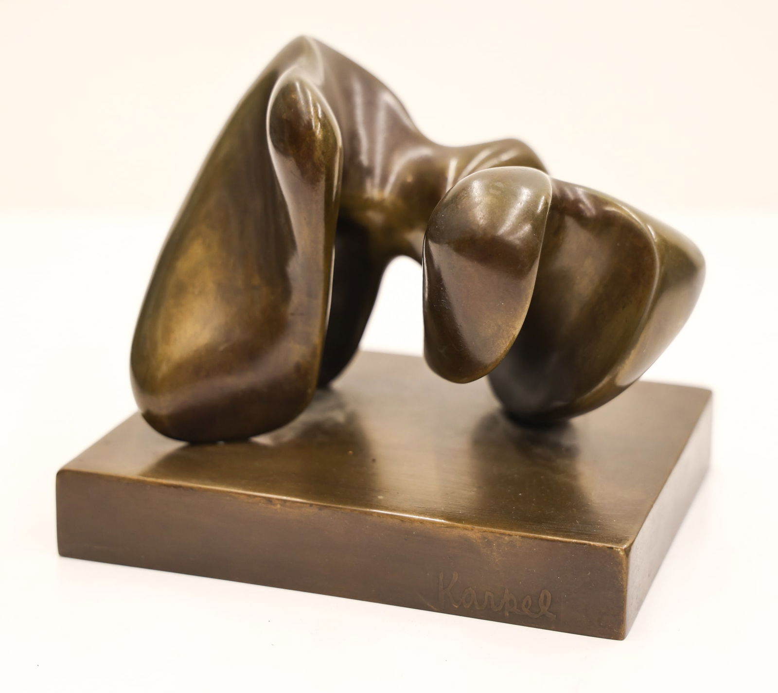 Eli Karpel ''Untitled'' Bronze Sculpture (1 of 2)