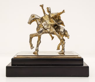 Salvador Dali ''Trajan'' 1981 Bronze Sculpture