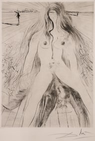 Salvador Dali ''La Femme a Cheval'' 1968 Engraving