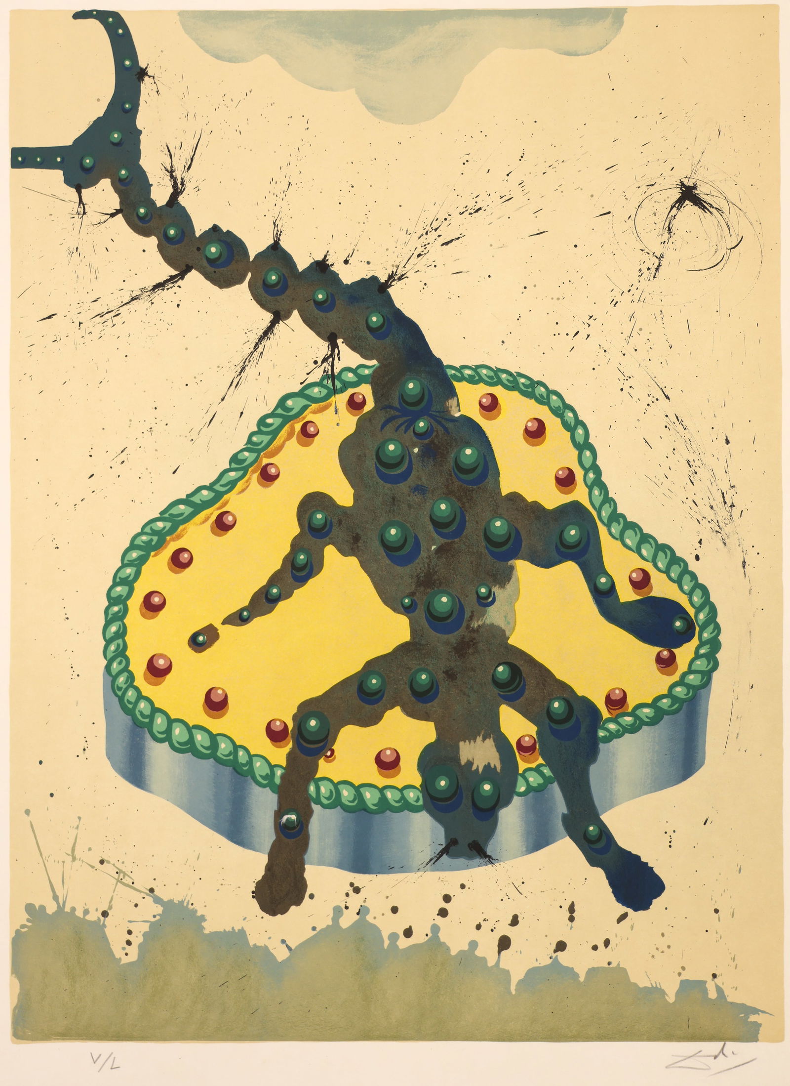 Salvador Dali ''Scorpio'' (Zodiac) 1967 Lithograph (1 of 2)